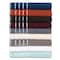 Hastings Home Combed Cotton 6-piece Set with 2 Bath Towels, 2 Hand Towels and 2 Washcloths, Brick Orange 344565CBZ - alternate 2